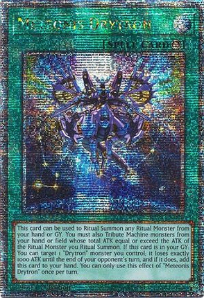 Meteonis Drytron  [RA04-EN096] Quarter Century Secret Rare 1st Edition