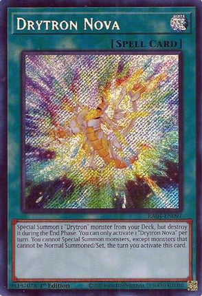 Drytron Nova  [RA04-EN097] Secret Rare 1st Edition