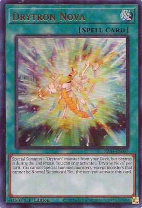 Drytron Nova  [RA04-EN097] Ultra Rare 1st Edition