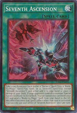 Seventh Ascension [RA04-EN098] Super Rare 1st Edition