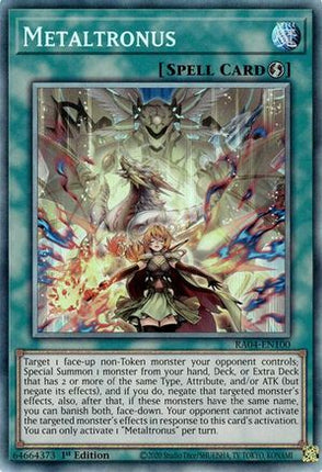 Metaltronus  [RA04-EN100] Collector's Rare 1st Edition