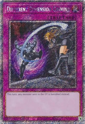 Different Dimension Ground  [RA04-EN101] Platinum Secret Rare 1st Edition