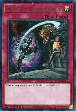 Different Dimension Ground  [RA04-EN101] Ultra Rare 1st Edition