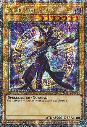 Dark Magician (8th Art) (Quarter Century Secret Rare)  [RA04-EN106] 1st Edition