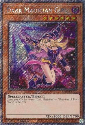 Dark Magician Girl (7th Art) [RA04-EN107] Platinum Secret Rare 1st Edition