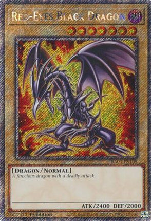 Red-Eyes Black Dragon  [RA04-EN109] Platinum Secret Rare 1st Edition