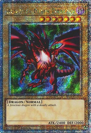 Red-Eyes Black Dragon (4th Art) (Quarter Century Secret Rare)  [RA04-EN109] 1st Edition