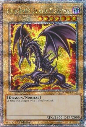 Red-Eyes Black Dragon (7th Art) (Quarter Century Secret Rare)  [RA04-EN109] 1st Edition