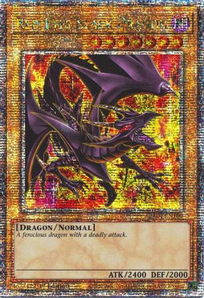 Red-Eyes Black Dragon  [RA04-EN109] Quarter Century Secret Rare 1st Edition