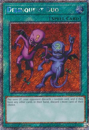 Delinquent Duo  [RA04-EN114] Platinum Secret Rare 1st Edition