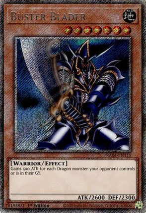 Buster Blader  [RA04-EN115] Platinum Secret Rare 1st Edition