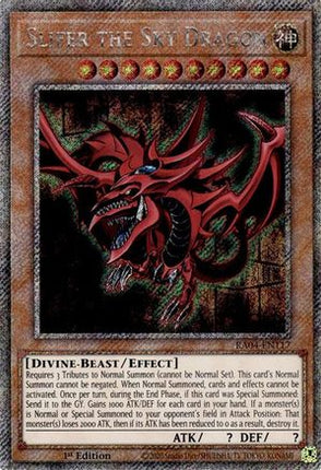Slifer the Sky Dragon  [RA04-EN117] Platinum Secret Rare 1st Edition