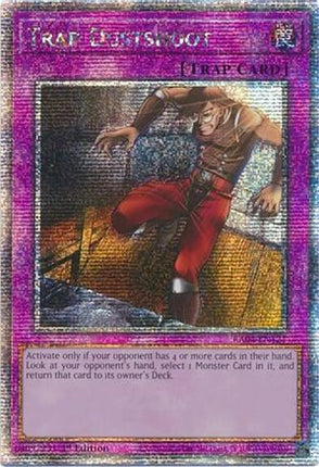 Trap Dustshoot  [RA04-EN121] Quarter Century Secret Rare 1st Edition