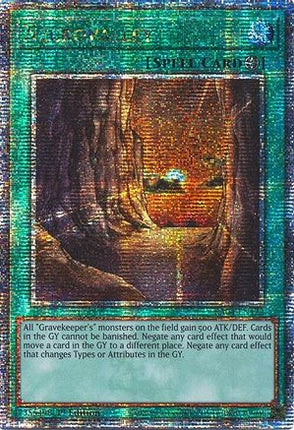Necrovalley  [RA04-EN122] Quarter Century Secret Rare 1st Edition