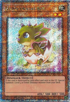 Babycerasaurus  [RA04-EN131] Quarter Century Secret Rare 1st Edition