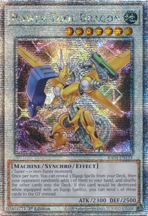 Power Tool Dragon  [RA04-EN135] Quarter Century Secret Rare 1st Edition