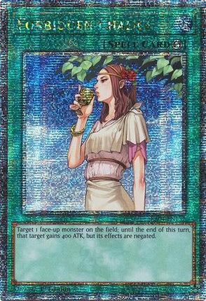Forbidden Chalice  [RA04-EN137] Quarter Century Secret Rare 1st Edition
