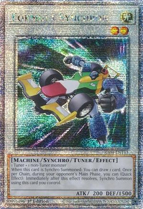 Formula Synchron  [RA04-EN143] Quarter Century Secret Rare 1st Edition