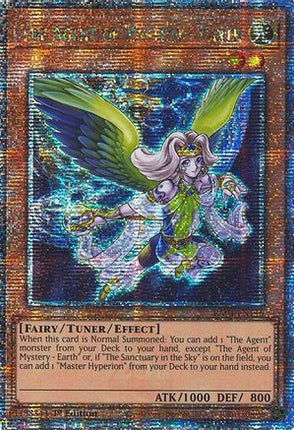 The Agent of Mystery - Earth  [RA04-EN146] Quarter Century Secret Rare 1st Edition