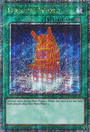 Terminal World  [RA04-EN148] Quarter Century Secret Rare 1st Edition