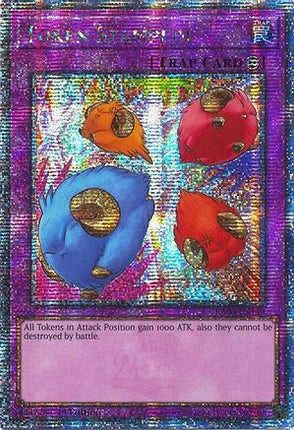 Token Stampede  [RA04-EN149] Quarter Century Secret Rare 1st Edition