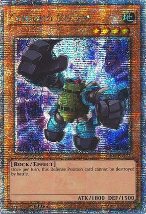 Gogogo Golem  [RA04-EN152] Quarter Century Secret Rare 1st Edition