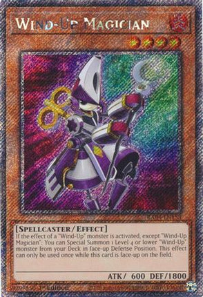 Wind-Up Magician  [RA04-EN153] Platinum Secret Rare 1st Edition