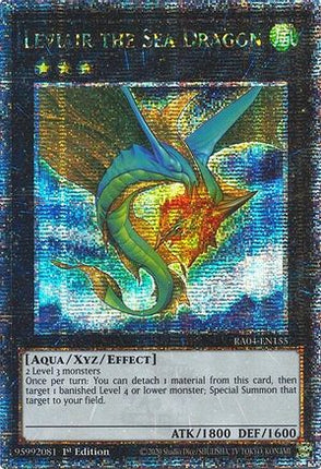 Leviair the Sea Dragon  [RA04-EN155] Quarter Century Secret Rare 1st Edition