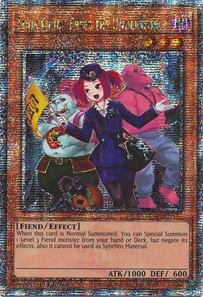 Tour Guide from the Underworld (Alternate Art) [RA04-EN157] Quarter Century Secret Rare 1st Edition