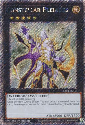 Constellar Pleiades  [RA04-EN164] Platinum Secret Rare 1st Edition