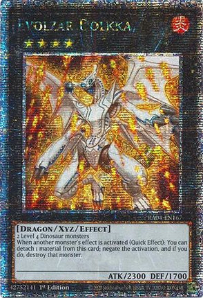 Evolzar Dolkka  [RA04-EN167] Quarter Century Secret Rare 1st Edition