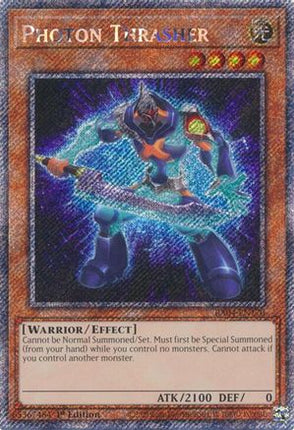 Photon Thrasher  [RA04-EN170] Platinum Secret Rare 1st Edition