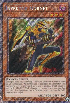 Inzektor Hornet  [RA04-EN171] Platinum Secret Rare 1st Edition