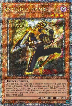Inzektor Hornet  [RA04-EN171] Quarter Century Secret Rare 1st Edition