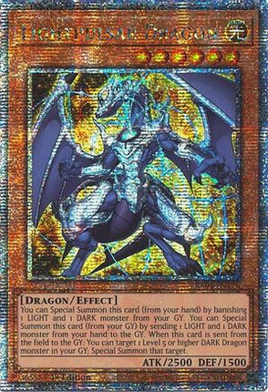Lightpulsar Dragon  [RA04-EN176] Quarter Century Secret Rare 1st Edition