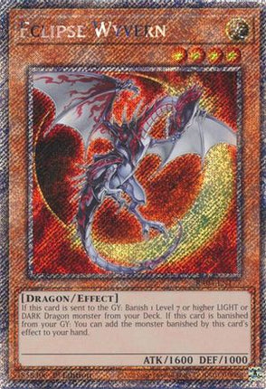 Eclipse Wyvern  [RA04-EN177] Platinum Secret Rare 1st Edition