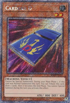 Cardcar D  [RA04-EN181] Platinum Secret Rare 1st Edition
