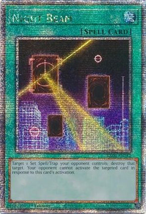 Night Beam  [RA04-EN182] Quarter Century Secret Rare 1st Edition