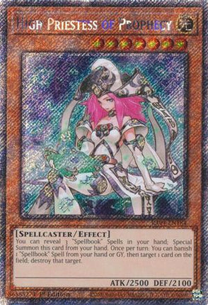 High Priestess of Prophecy  [RA04-EN184] Platinum Secret Rare 1st Edition