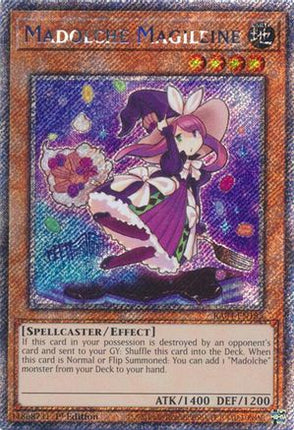 Madolche Magileine  [RA04-EN185] Platinum Secret Rare 1st Edition