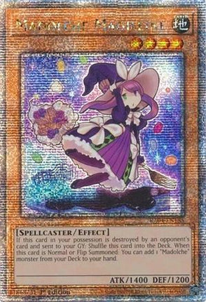 Madolche Magileine  [RA04-EN185] Quarter Century Secret Rare 1st Edition