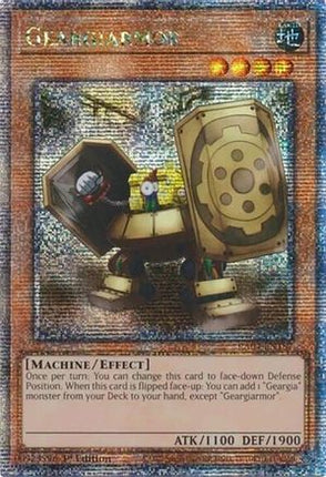 Geargiarmor  [RA04-EN187] Quarter Century Secret Rare 1st Edition