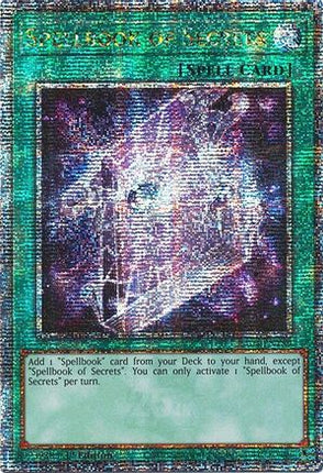 Spellbook of Secrets  [RA04-EN189] Quarter Century Secret Rare 1st Edition