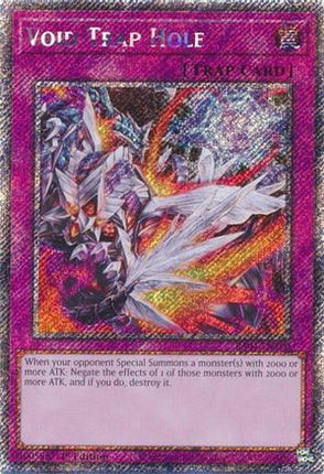 Void Trap Hole  [RA04-EN190] Platinum Secret Rare 1st Edition