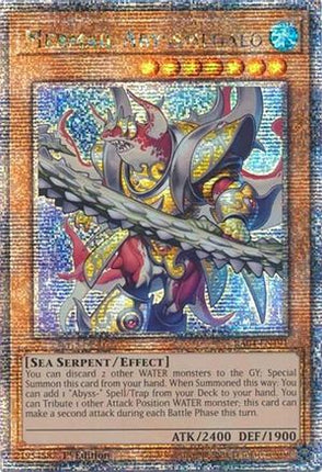Mermail Abyssmegalo  [RA04-EN191] Quarter Century Secret Rare 1st Edition