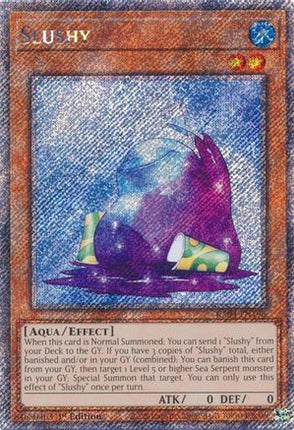 Slushy  [RA04-EN196] Platinum Secret Rare 1st Edition