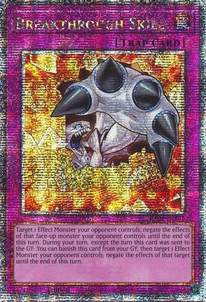 Breakthrough Skill  [RA04-EN202] Quarter Century Secret Rare 1st Edition