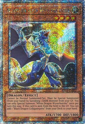 White Dragon Wyverburster (Quarter Century Secret Rare)  [RA04-EN203] 1st Edition
