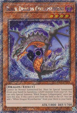 Black Dragon Collapserpent (Platinum Secret Rare)  [RA04-EN204] 1st Edition