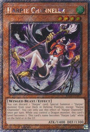 Harpie Channeler  [RA04-EN207] Platinum Secret Rare 1st Edition